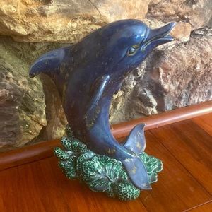 Ceramic Dolphin Decor